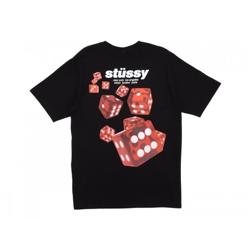 Stussy Rollers Tee Black