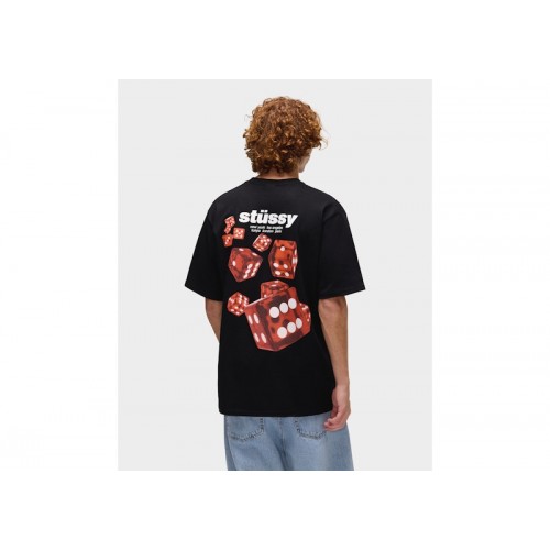 Stussy Rollers Tee Black
