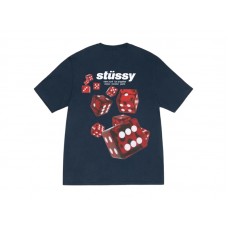 Stussy Rollers Tee Navy