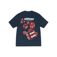 Stussy Rollers Tee Navy