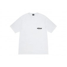 Stussy Rollers Tee White