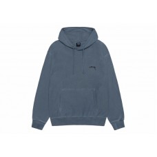 Stussy Smooth Stock Pigment Dyed Hoodie Navy