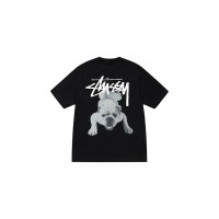 Stussy Stock Dog Tee Black