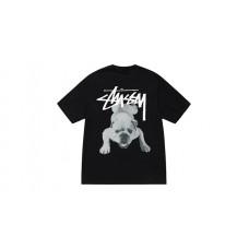 Stussy Stock Dog Tee Black