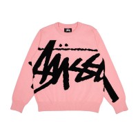 Stussy Stock Sweater Pink