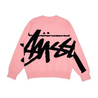 Stussy Stock Sweater Pink
