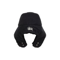 Stussy Trapper Cap Black