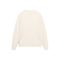 Stussy Waffle Knit Cashmere Crew Natural