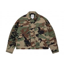 Stussy Workgear Jacket Woodland Camo