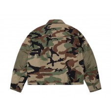 Stussy Workgear Jacket Woodland Camo