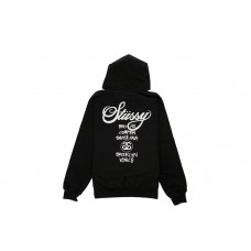 Stussy World Tour Hoodie Black
