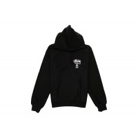 Stussy World Tour Hoodie Black