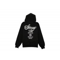Stussy World Tour Hoodie Black