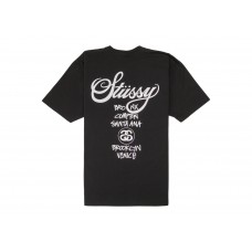 Stussy World Tour T-shirt Black