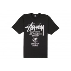 Stussy World Tour T-shirt Black
