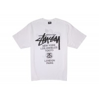 Stussy World Tour T-shirt White