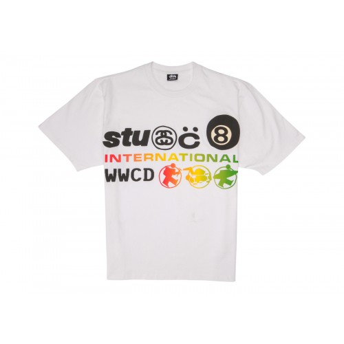 Оригинальный шмот Stussy x CPFM International T-shirt White - 70см
