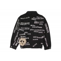 Stussy x Denim Tears x Our Legacy TTL Denim Jacket Black