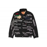 Stussy x Denim Tears x Our Legacy TTL Denim Jacket Black