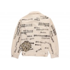 Stussy x Denim Tears x Our Legacy TTL Denim Jacket White