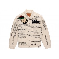 Stussy x Denim Tears x Our Legacy TTL Denim Jacket White