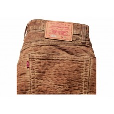 Stussy x Levis Dyed Jacquard Jean Brown