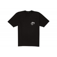 Stussy x Martine Rose Collage Pigment Dyed Tee Black