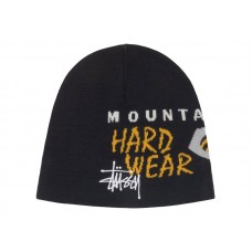 Stussy x Mountain Hardwear Caelum Dome Beanie Black