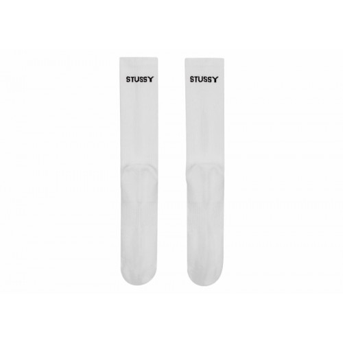 Stussy x Nike Dri-FIT Crew Socks (3 Pack) White
