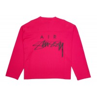 Stussy x Nike Dri-FIT Mesh Jersey Fireberry