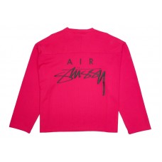 Stussy x Nike Dri-FIT Mesh Jersey Fireberry