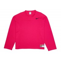 Stussy x Nike Dri-FIT Mesh Jersey Fireberry
