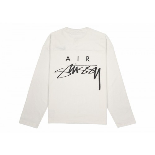 Stussy x Nike Dri-FIT Mesh Jersey Sail