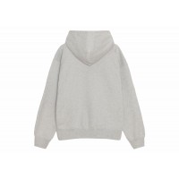 Stussy x Nike Fleece Zip Up Hoodie (Asia Sizing FW23) Grey