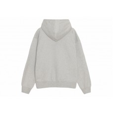 Stussy x Nike Fleece Zip Up Hoodie (Asia Sizing FW23) Grey