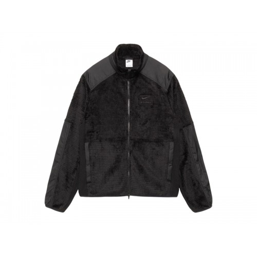 Stussy x Nike Full Zip Fleece Black