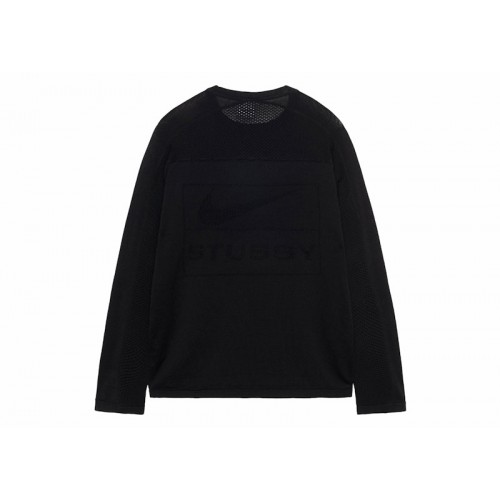 Stussy x Nike L/S Jersey Black