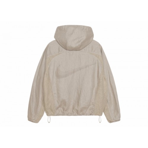 Stussy x Nike Linen Shell Jacket (Asia Sizing) Chino
