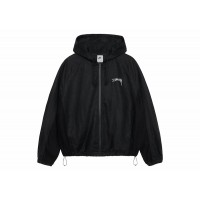 Stussy x Nike Linen Shell Jacket Black