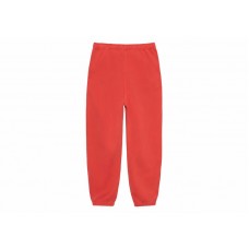 Stussy x Nike Pigment Dyed Fleece Sweatpants (Asia Sizing) Habanero Red