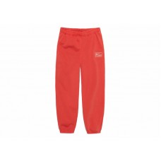 Stussy x Nike Pigment Dyed Fleece Sweatpants (Asia Sizing) Habanero Red