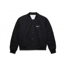 Stussy x Nike Reversible Varsity Jacket Black/Sail