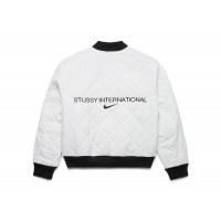 Stussy x Nike Reversible Varsity Jacket Black/Sail