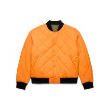 Stussy x Nike Reversible Varsity Jacket Medium Olive/Bright Mandarin