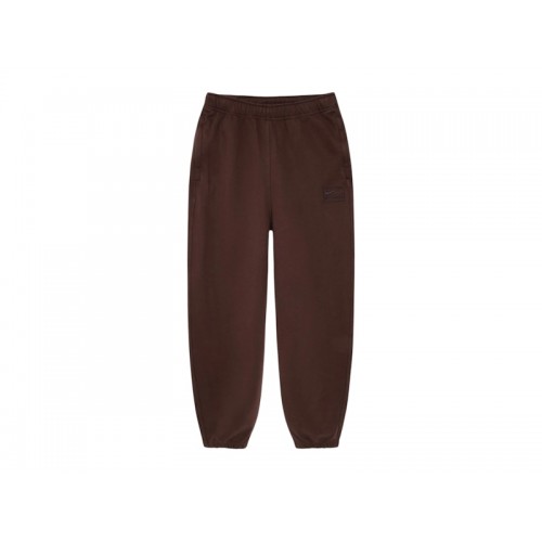 Stussy x Nike Stone Washed Fleece Pant (FW25) Dark Cinder