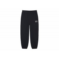 Stussy x Nike Stone Washed Fleece Pant (SS24) Black