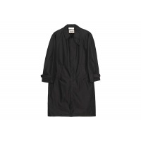 Stussy x Our Legacy Work Shop Raglan Car Coat Soot Black Solaro