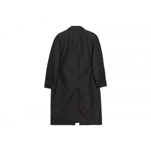 Stussy x Our Legacy Work Shop Raglan Car Coat Soot Black Solaro