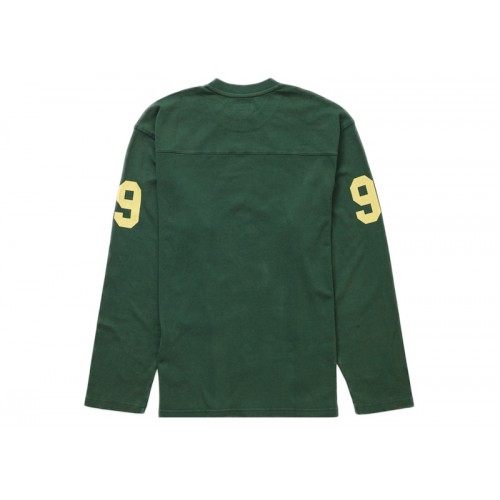 Оригинальный шмот Supreme 99 L/S Football Top Green