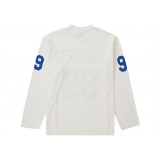 Supreme 99 L/S Football Top White